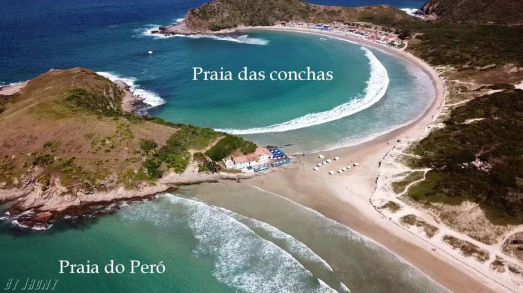 Praia do Peró e Conchas em Cabo Frio.