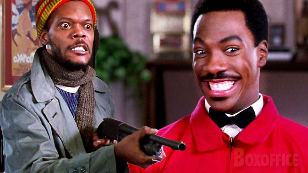 Eddie Murphy educadamente bate em Samuel L. Jackson