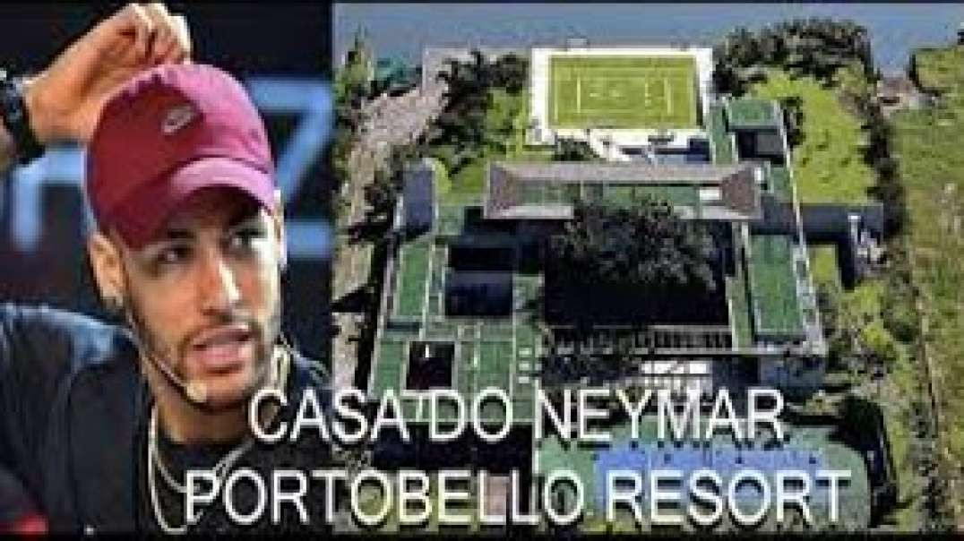 CASA DO NEYMAR no BRASIL  Portobello Resort Rio de Janeiro.- RJ