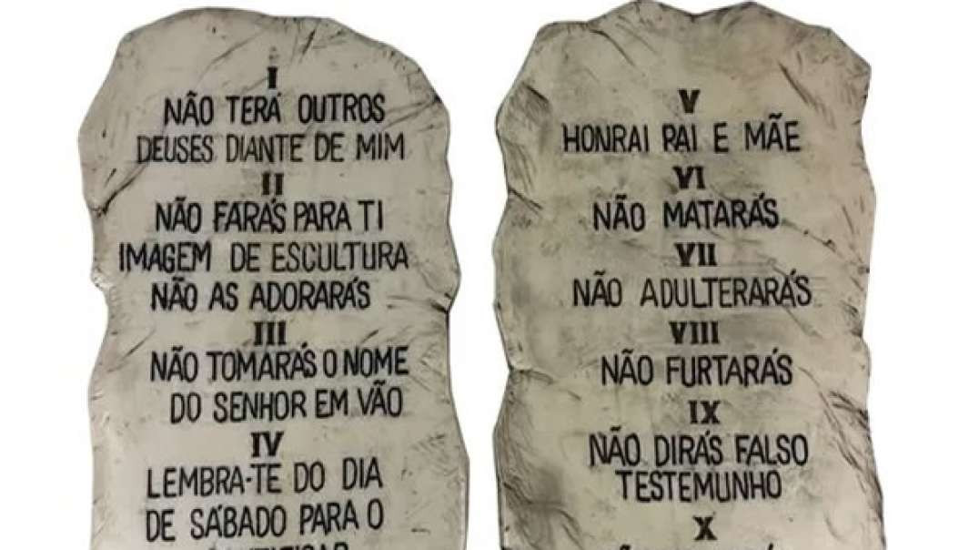 Os 10 Mandamentos Da Lei de Deus - Biblia Sacrada