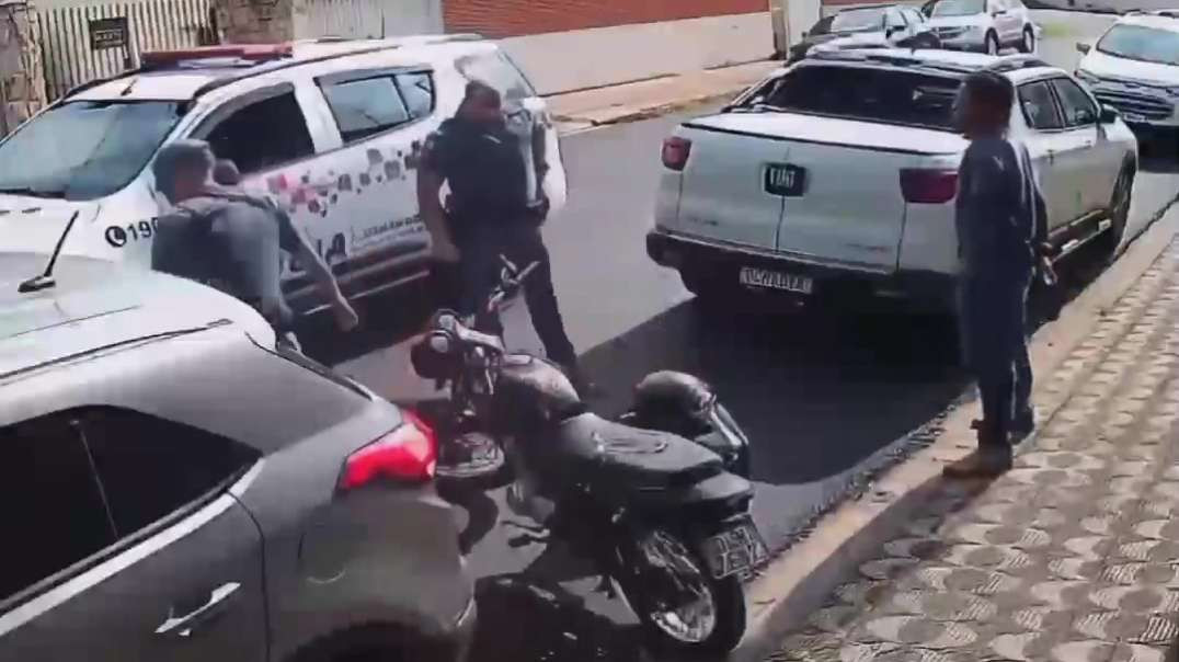 Ladrâo Se Deu Mal ! Vai lá, espertão De Cara Com a Policia