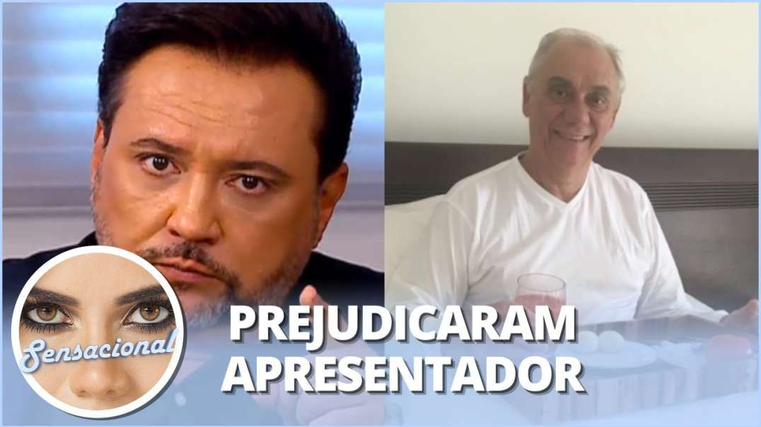 Geraldo Luís acusa amigos de passarem a perna em Marcelo Rezende