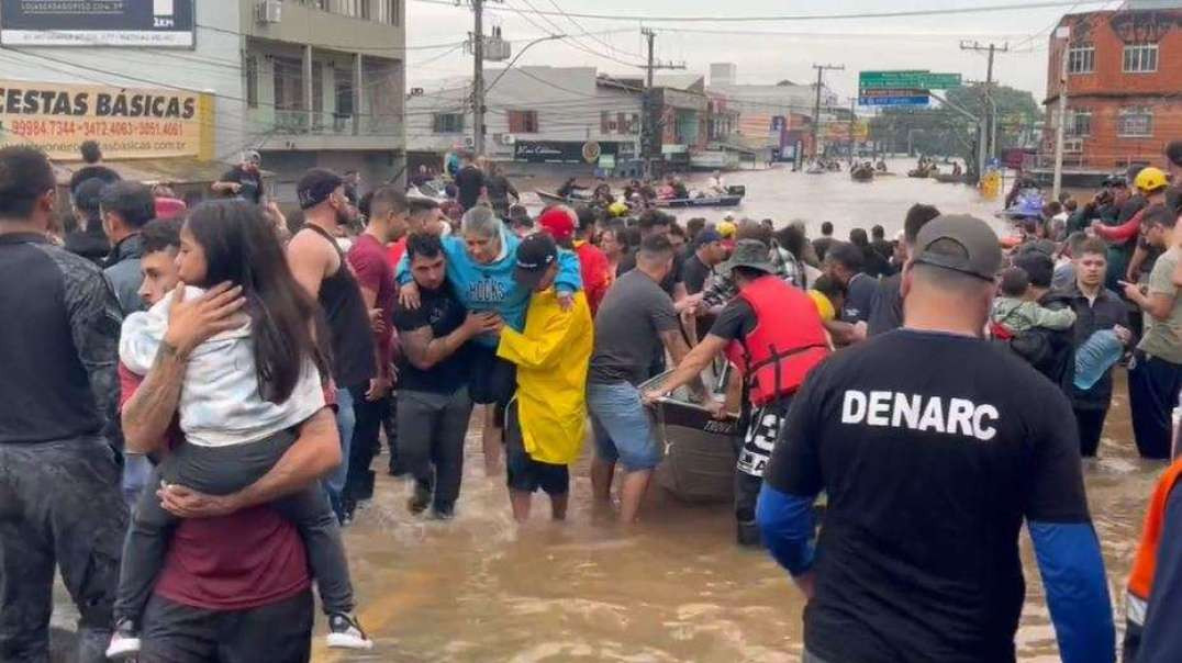 Inundações no Rio Grande do Sul: o antes e depois da destruição pelas chuvas