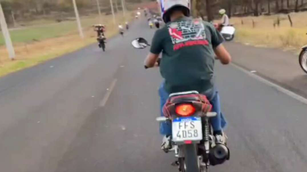 Motoqueiro! Muito Loco Olha as ideias deste cara