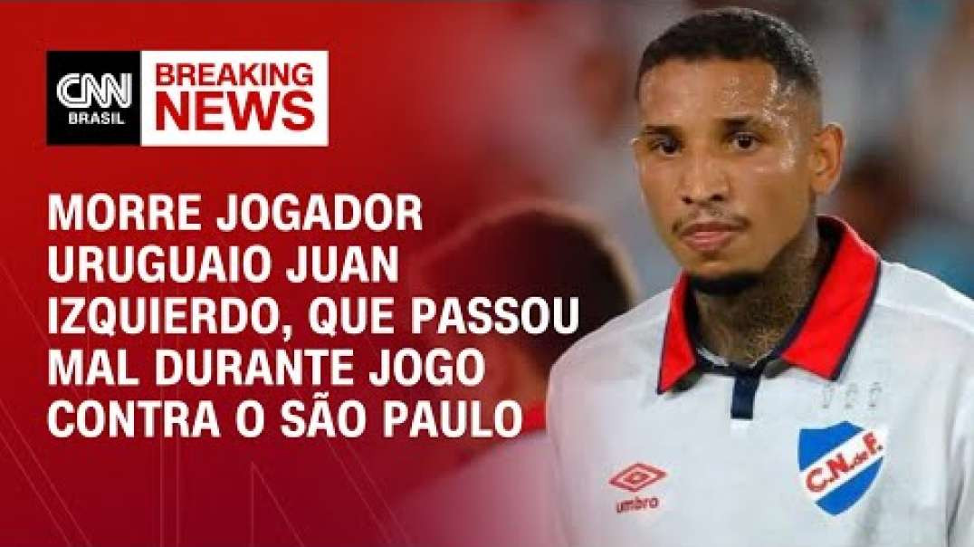 Morre jogador uruguaio Juan Izquierdo, que passou mal durante jogo contra o São Paulo