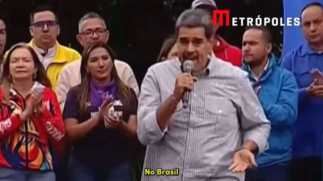 Nicolás Maduro:“O STF decidiu que o resultado da eleição dava a vitória ao presidente Lula. A Venezu